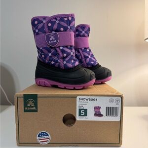 Kamik Toddler Size 5 Snowboots
